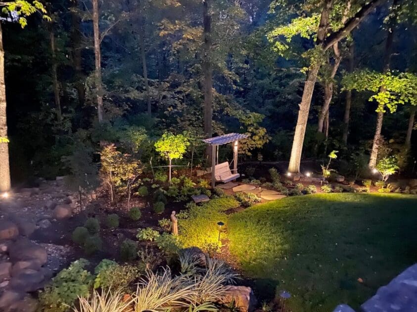 garden light installation Kansas City