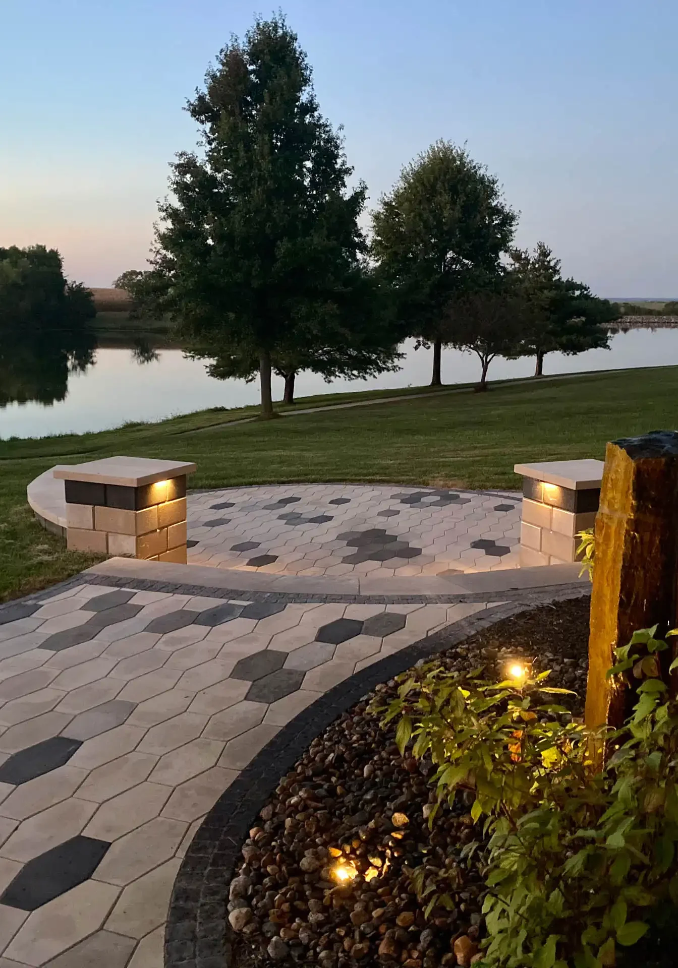 UPDATED Patio Water Feature and Landscpe Handler