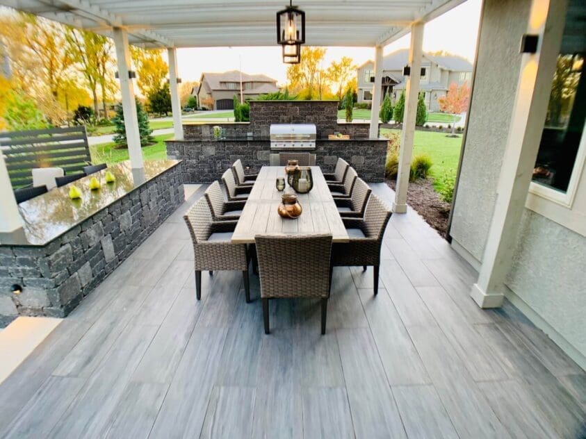 Pergua Bar Kitchen Design Kansas City