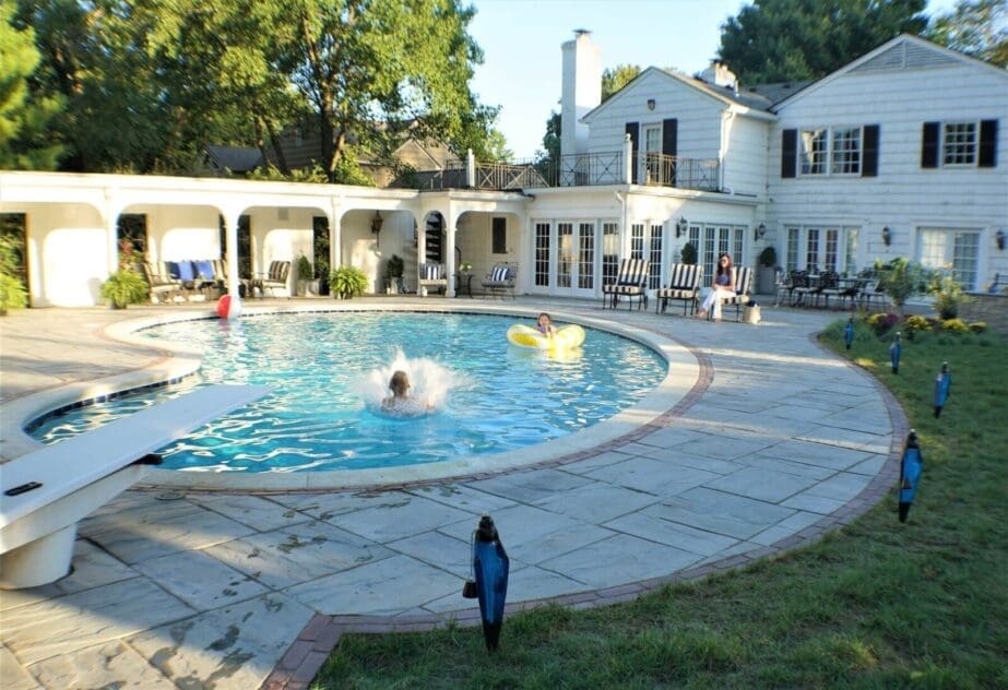 Backdoor Private Pool Design Kansas City