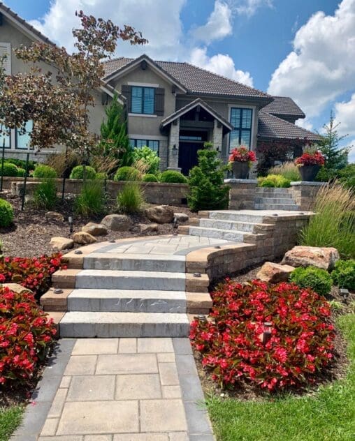 Step Walk Landscape Design Kansas City